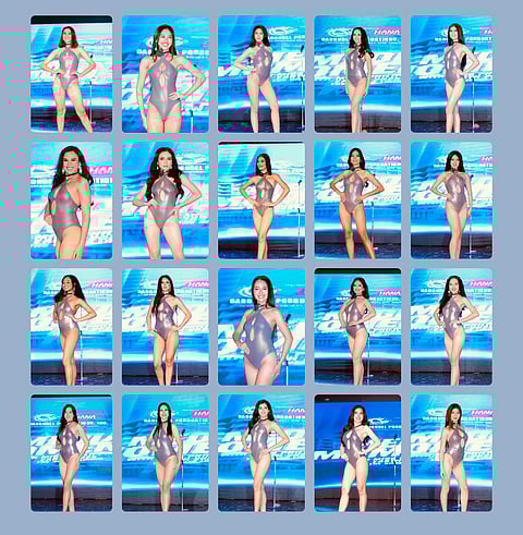 Some of the candidates in this years Miss Philippines Earth