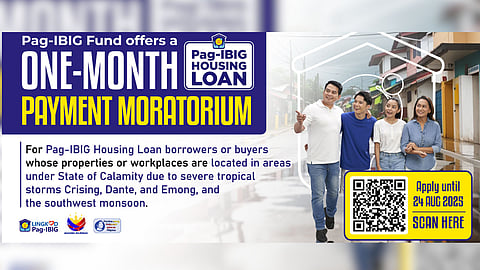 Pag-IBIG offers housing payment relief to disaster-hit members