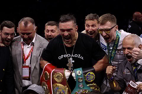 OLEKSANDR Usyk will stake his World Boxing Organization heavyweight title against Joseph Parker of New Zealand in a mandatory fight. 