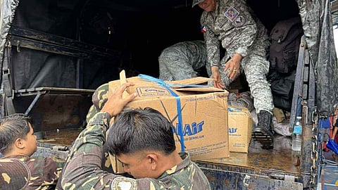 2nd Air Force Wing Reserve provides aid in Bulacan