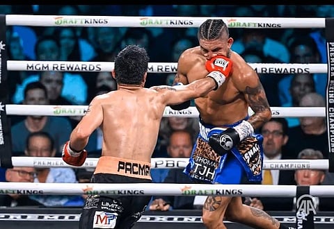 Manny Pacquiao’s solid showing against Mario Barrios recently in Las Vegas mesmerizes Hall of Fame promoter Bob Arum.