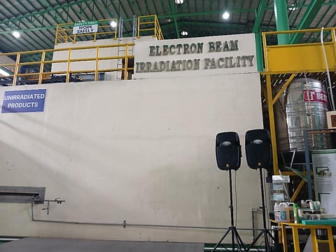 PNRI E-Beam Irradiation Facility in Quezon City