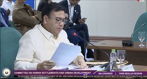 Department of Human Settlements and Urban Development Secretary Jose Ramon P. Aliling’s return to government service is his and his family’s way of giving back.