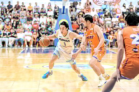 DAVE Ildefonso muscles his way to a 23-point performance to lift Abra Solid North to an 80-60 win over Zamboanga in the MPBL 2025 Season at the Mayor Vitaliano D. Agan Coliseum in Zamboanga City. 