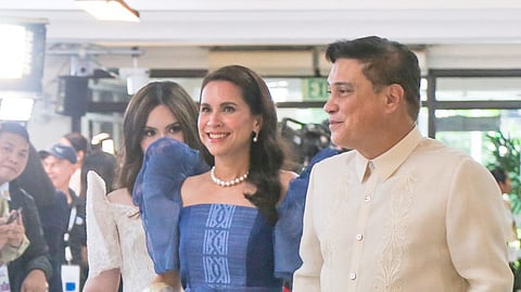 Senator Miguel Zubiri and Audrey Zubiri.
