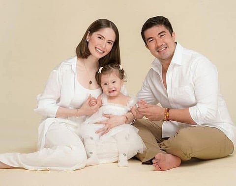 Luis Manzano, his wife Jessie Mendiola and daughter Rosie