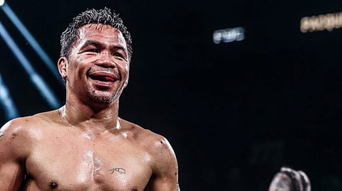 Manny Pacquiao is putting his best foot forward in making the golden celebration of the Thrilla in Manila a huge success.