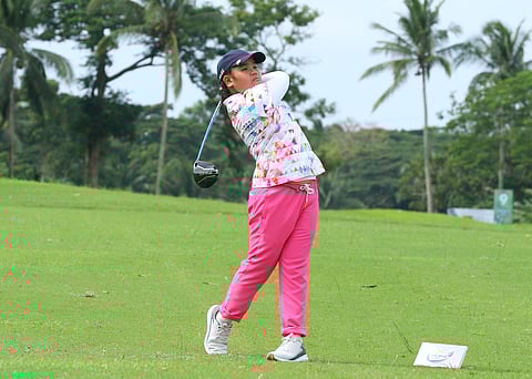 RONEE Dungca dominates with a seven-stroke victory in the girls’ 7-10 division of the ICTSI Junior PGT Series at the Riviera Golf and Country Club on Wednesday. 