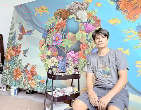 Visual artist Philipp Ines.