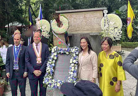 FROM LEFT: H.E. Ilan Fluss, Ambassador of Israel to the Philippines; Nir Barkat, Minister of Economy of the State of Israel; Quezon City Mayor Josefina "Joy" Belmonte; and H.E. Aileen Mendiola-Rau, Philippine Ambassador to Israel.