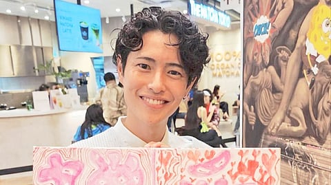 THE artist and his artwork aiming to mix Filipino with Japanese culture.
