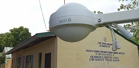 The Department of Information and Communications Technology accelerates the installation of a seamless and fast internet connection up to the remote areas of Bulacan including Kalawakan Elementary School in Doña Remedios Trinidad town.