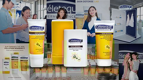 Celeteque rolls out new sun care that does more than block UV