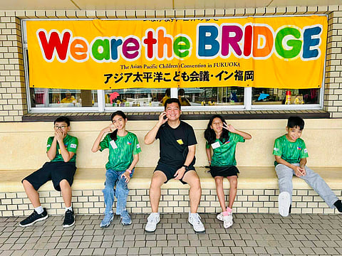 Four young Filipinos are carrying the spirit of bayanihan and global friendship to new heights as they take part in the 37th Asian-Pacific Children’s Convention. 