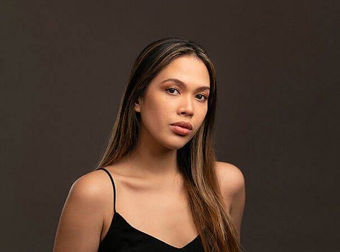 Filipino-British actress Christine Allado.
