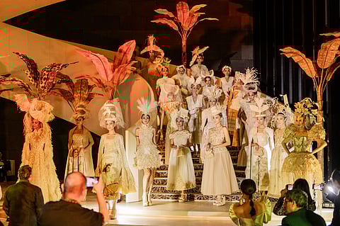 A FUSION of heritage and haute couture unfolded at Woven in Conrad Osaka, where Filipino fashion and music honored decades of diplomacy with Japan.