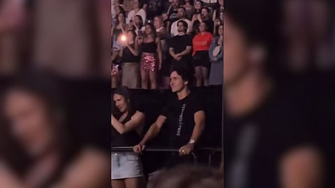 Justin Trudeau seen at Katy Perry concert with daughter Ella