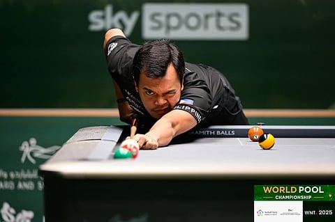 Carlo Biado swears there was nothing sinister in his conquest of the WPA World 9-Ball Championships last week in Saudi Arabia.