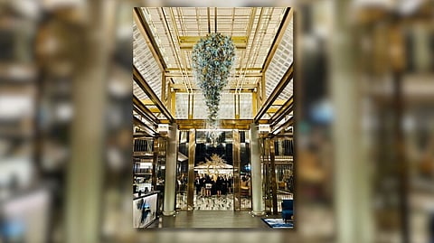 The setting at Enkai