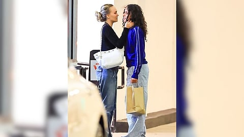 Lily-Rose Depp, partner share PDA after dinner date