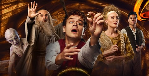 'The Lord of the Rings Musical' poster. 