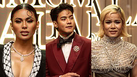 Gazini Ganados, Michael Sager and Klarisse De Guzman. 