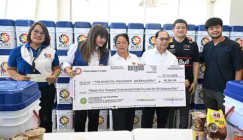 PCSO joins FL Liza Marcos’ ‘LAB for All’ program in Aurora