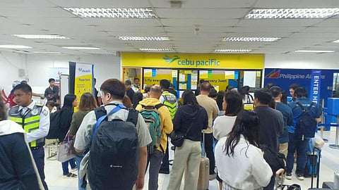 PRE-departure area of Tuguegarao Airport