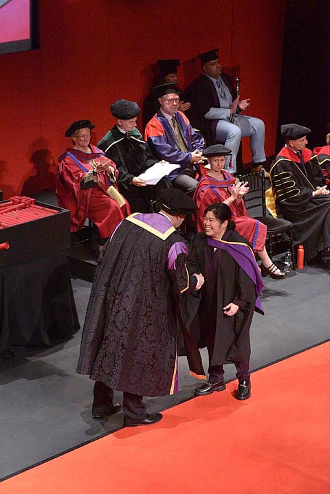 Anna Mae Yu Lamentillo graduates with MSc in Cities from LSE.
