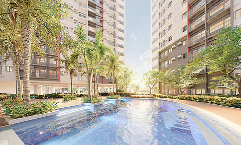 BLOOM Residences pool.