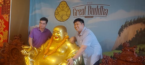 Gerik and Gerald Chua; Philippine Mango cake hopia using Guimaras and Cebu mangoes. (Inset)