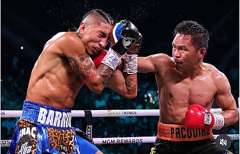 Manny Pacquiao gets the top spot in the welterweight rankings of the WBC on the strength of his superb showing against Mario Barrios last month in Las Vegas.
