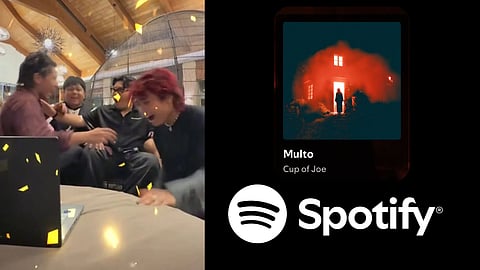 CUP of Joe’s “Multo” went viral on social media for its relatable lyrics, topping Spotify Philippines’ chart for weeks.