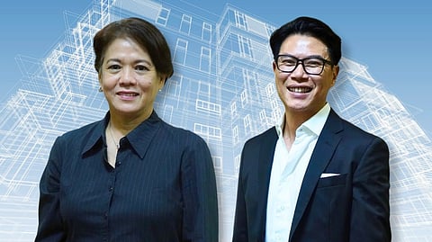 Architect Daniel Terence Yu (right) and Architect Cha Naval share their vision for a progressive industry and a united Philippine Institute of Architects.