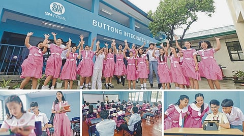 Buttong Integrated School.