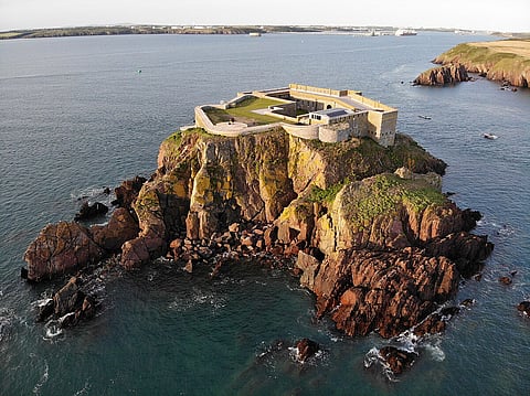 Private Welsh island fortress for sale for £3M