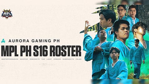 Aurora unveils MPL PH Season 16 roster
