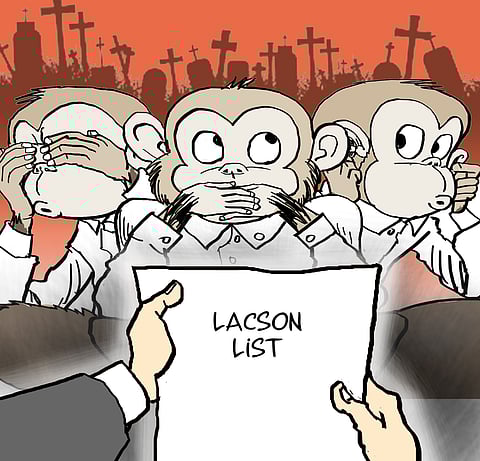 Graveyard-like House silence