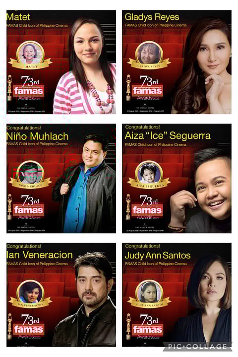 Philippine Entertainments Child Superstars of the past takes centerstage at the Famas Awards