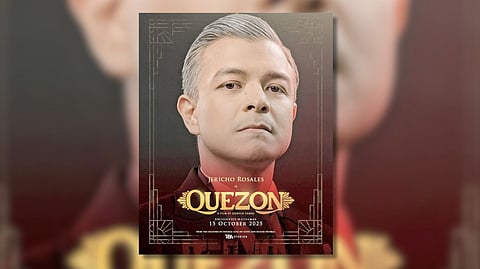 JERICHO Rosales plays the titular character in the biopic 'Quezon.'