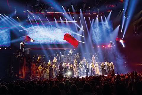 'Les Misérables' ensemble. 