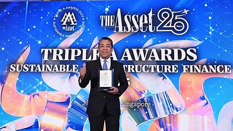 PNB Capital President Gerry Valenciano represents the bank’s investment arm at The Asset Triple A Country Awards in Singapore on 2 July, where it won two honors for renewable energy financing.