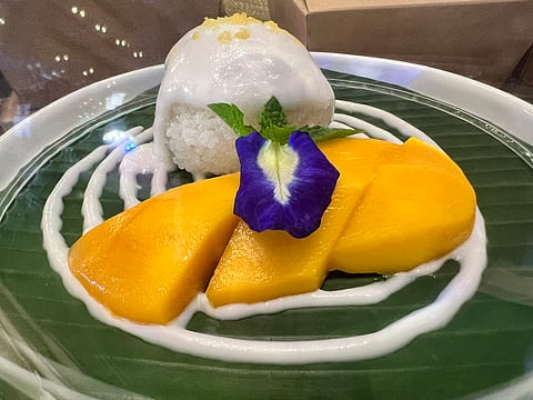 MANGO Sticky Rice by Benjarong.