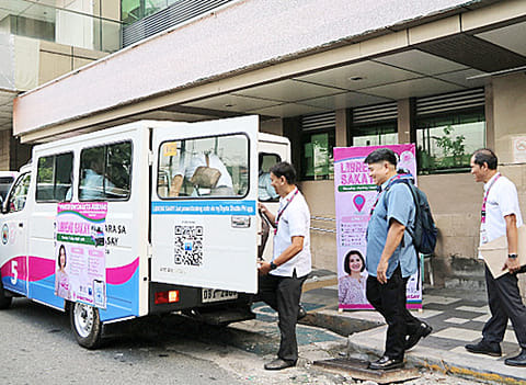 Pasay resumes free ride program
