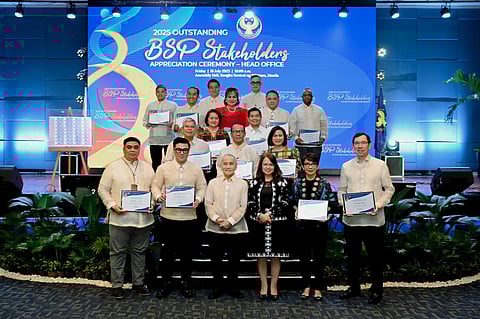 BSP honors nine outstanding South Luzon partners