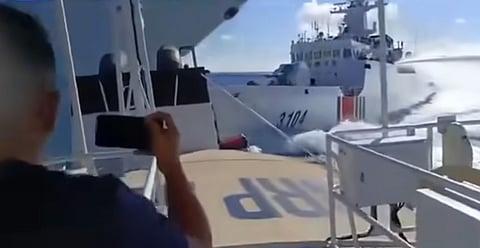 No WPS provocation following collision, says Palace