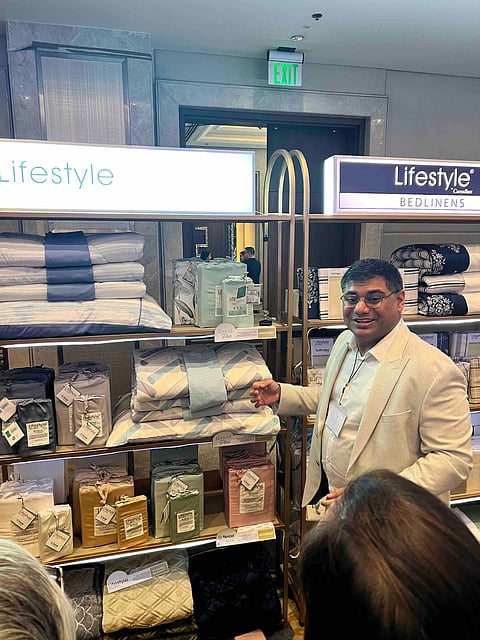 Chand Daryanani, president of Classic Characters Inc., makers of quality cotton linens and beddings under the brand Canadian.