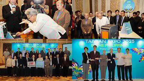 VISITORS can explore the themed pavilions at Taiwan Expo 2025 at the SMX Convention Center in Pasay City, featuring Taiwan’s latest technology, cultural showcases, and opportunities for collaboration.