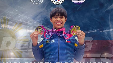 Karl Eldrew Yulo leads the Philippines’ medal quest in the 3rd FIG Junior World Artistic Gymnastics Championships the country is staging from 20 to 24 November.