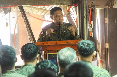 Armed Forces of the Philippines (AFP) Chief of Staff General Romeo S. Brawner Jr. 